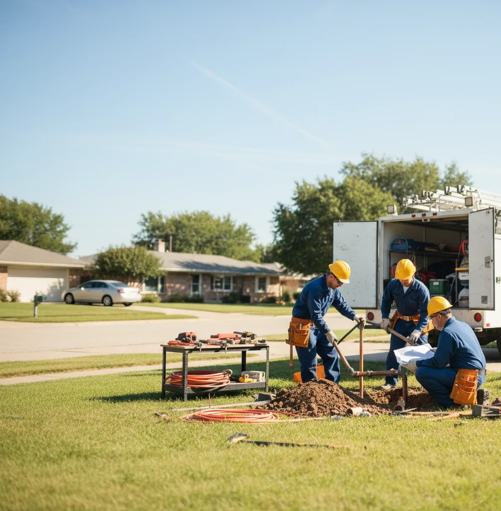 Sewer Line Repair in Tomball, TX